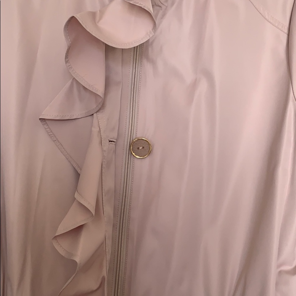 🌷T TAHARI RUFFLE FRONT JACKET🌷 - Picture 4 of 8